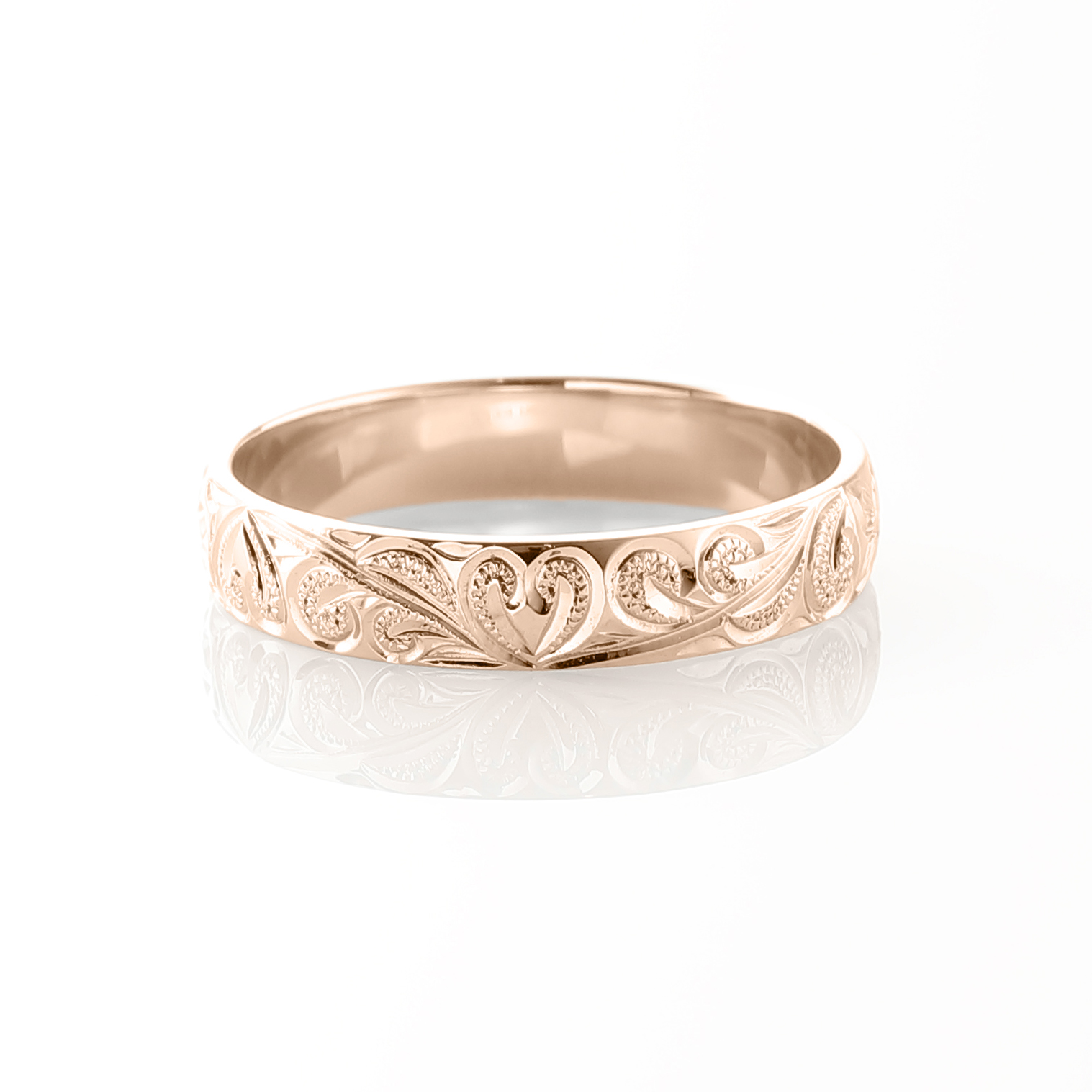 波でハートを描くデザイン